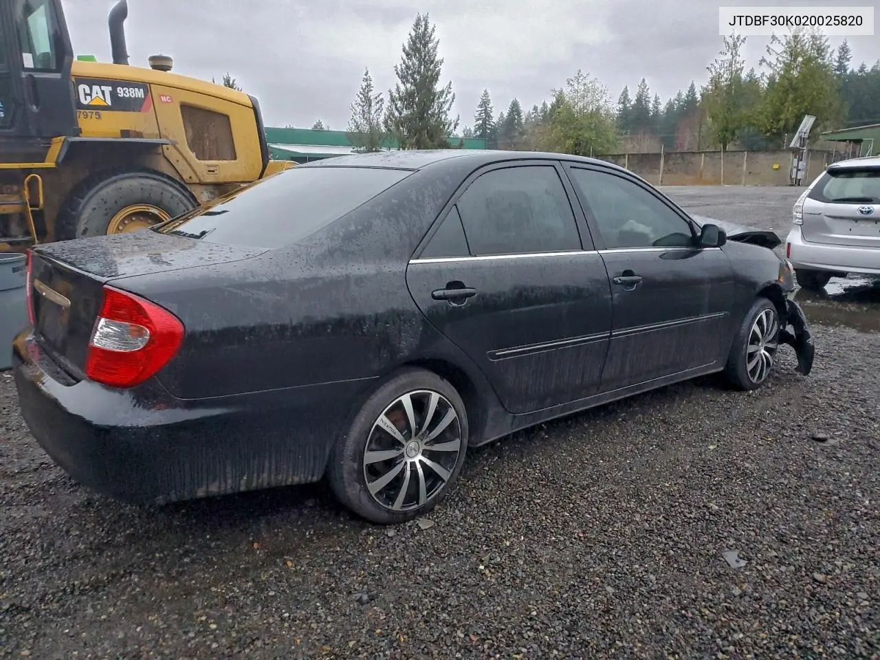 JTDBF30K020025820 2002 Toyota Camry Le