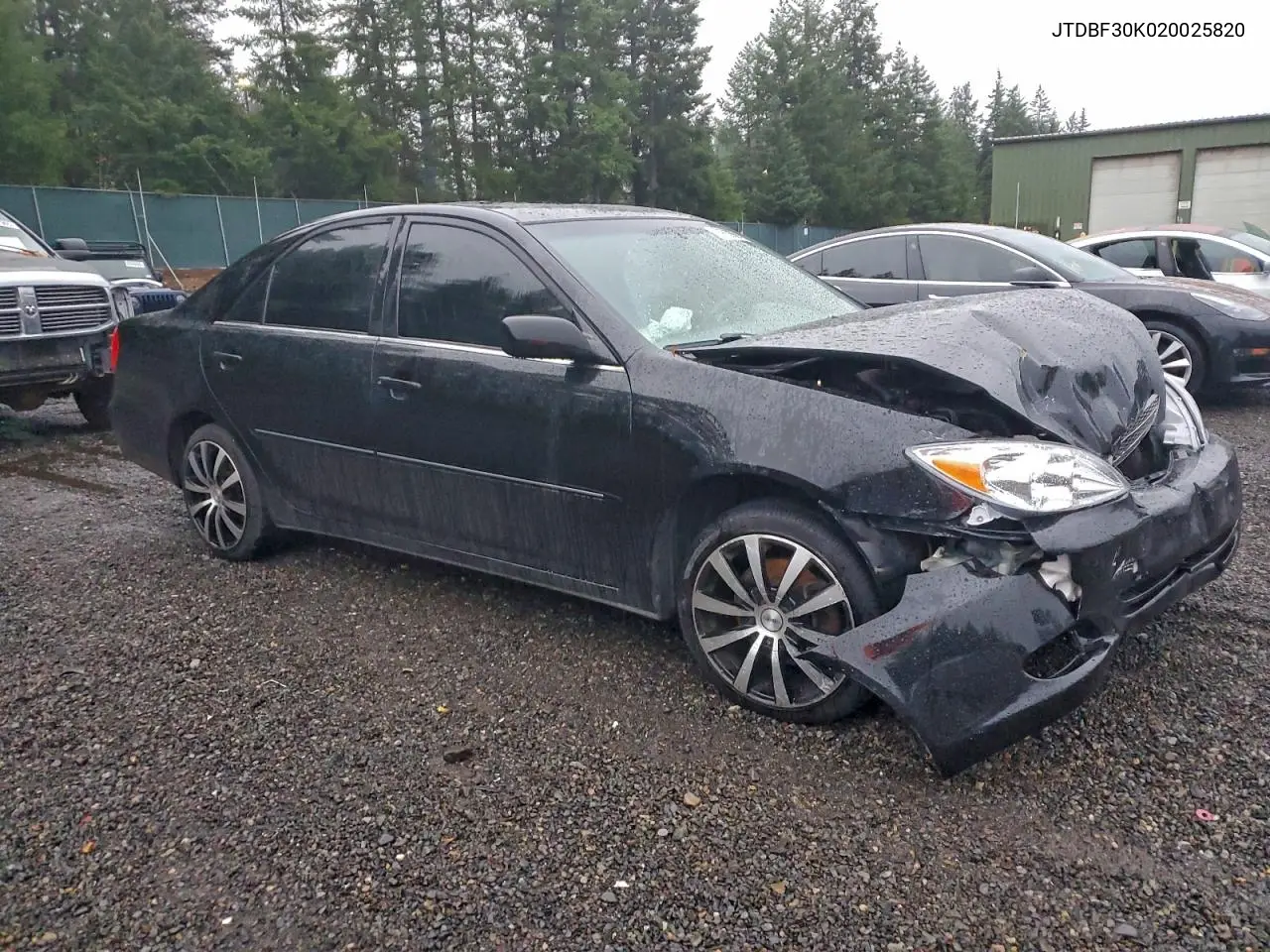 JTDBF30K020025820 2002 Toyota Camry Le