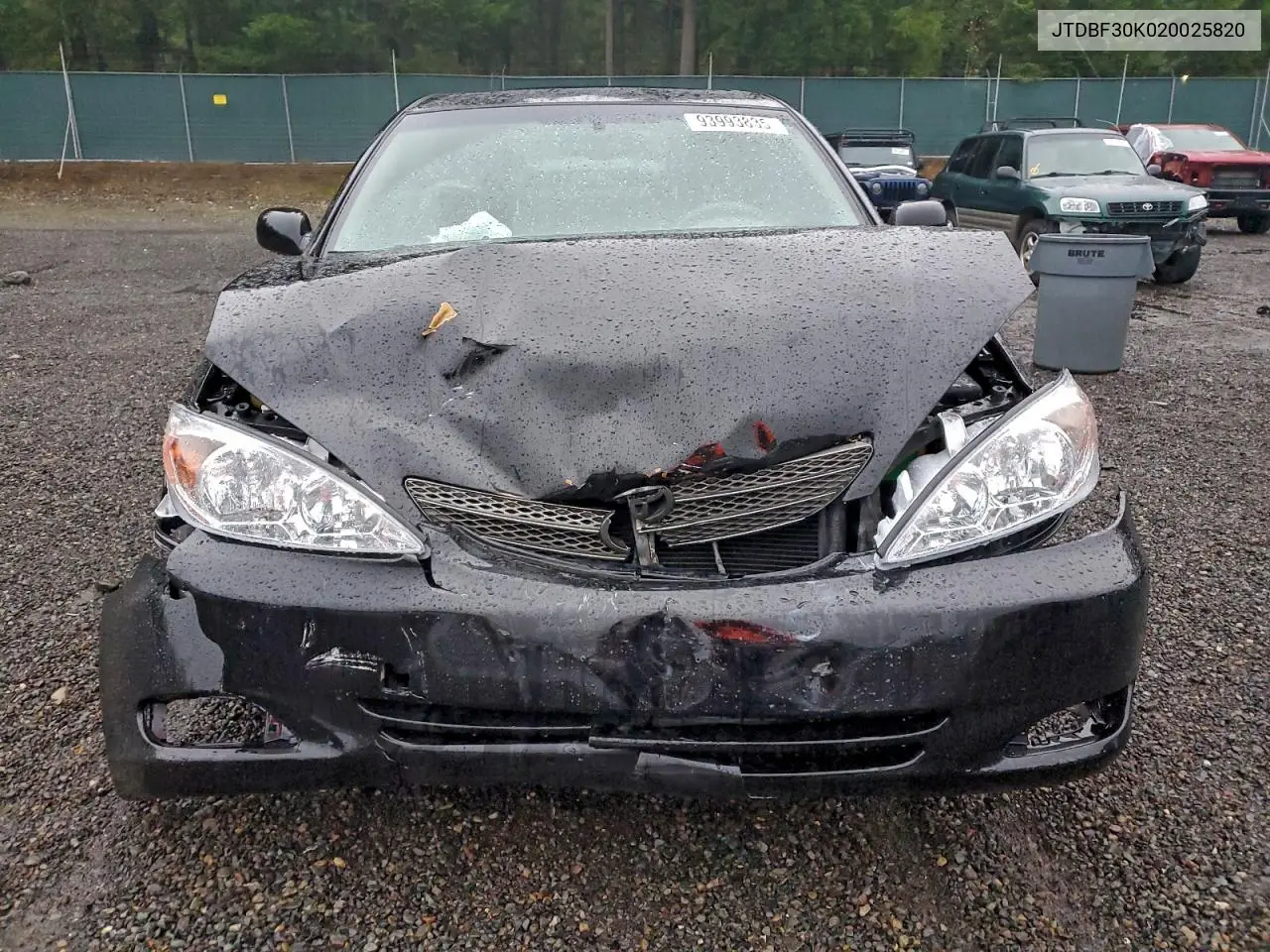 JTDBF30K020025820 2002 Toyota Camry Le