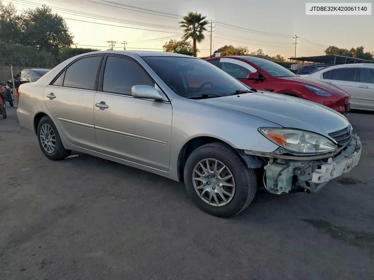 JTDBE32K420061140 2002 Toyota Camry Le