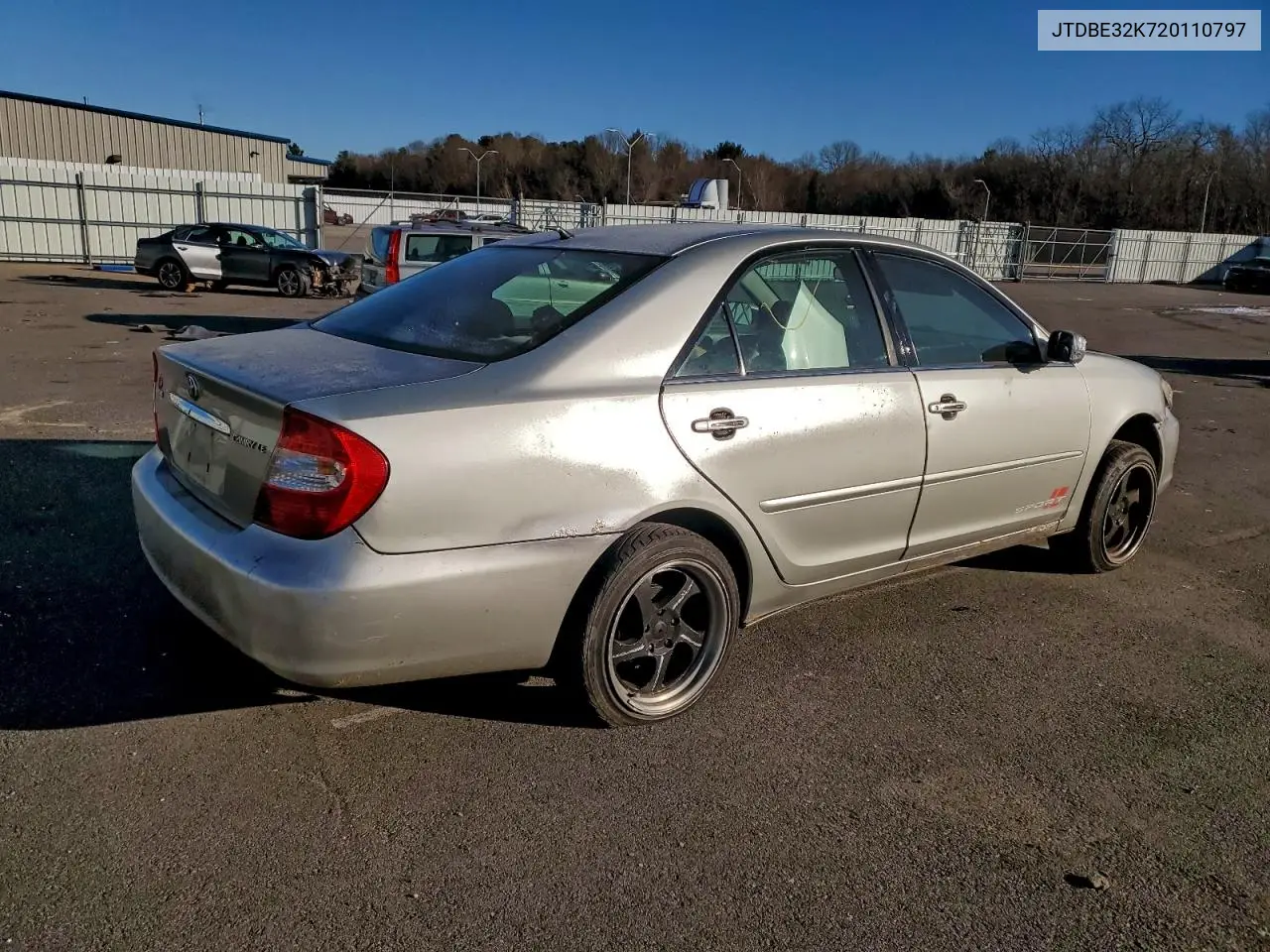 JTDBE32K720110797 2002 Toyota Camry Le