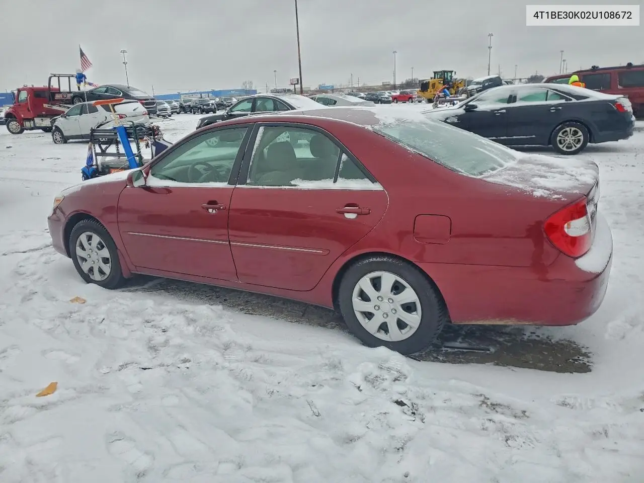 4T1BE30K02U108672 2002 Toyota Camry Le