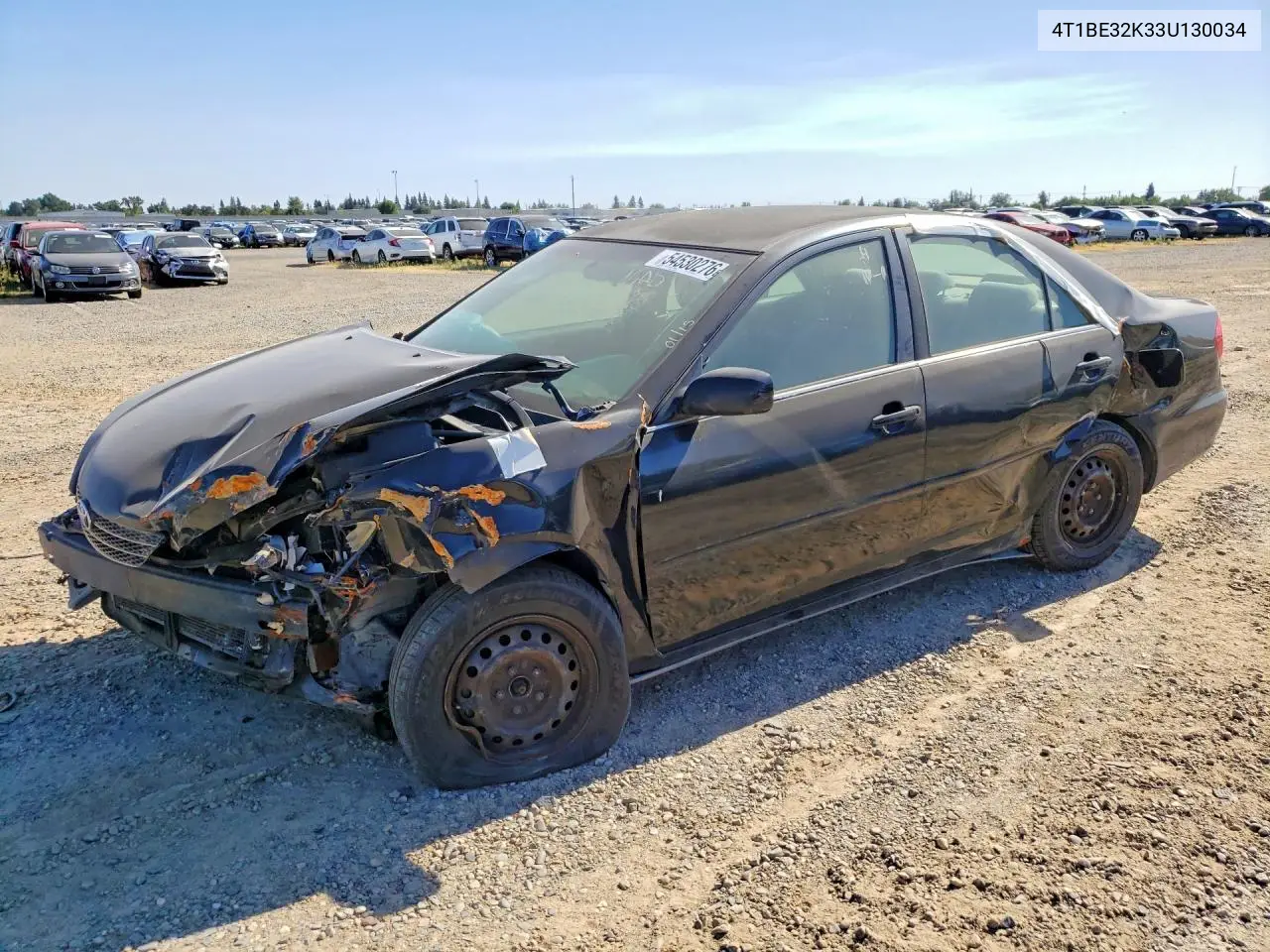 4T1BE32K33U130034 2003 Toyota Camry Le