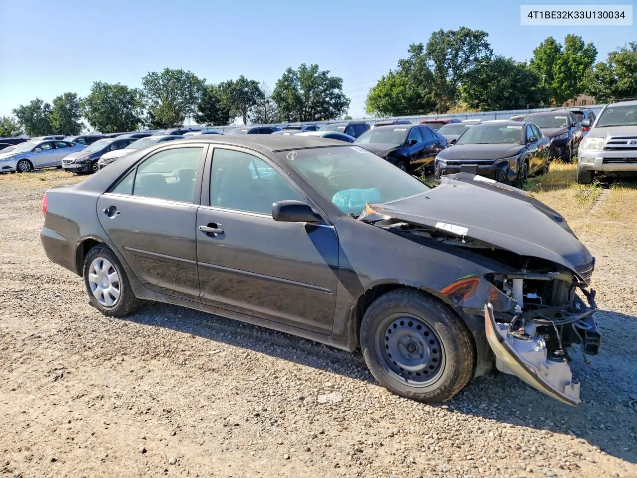 4T1BE32K33U130034 2003 Toyota Camry Le