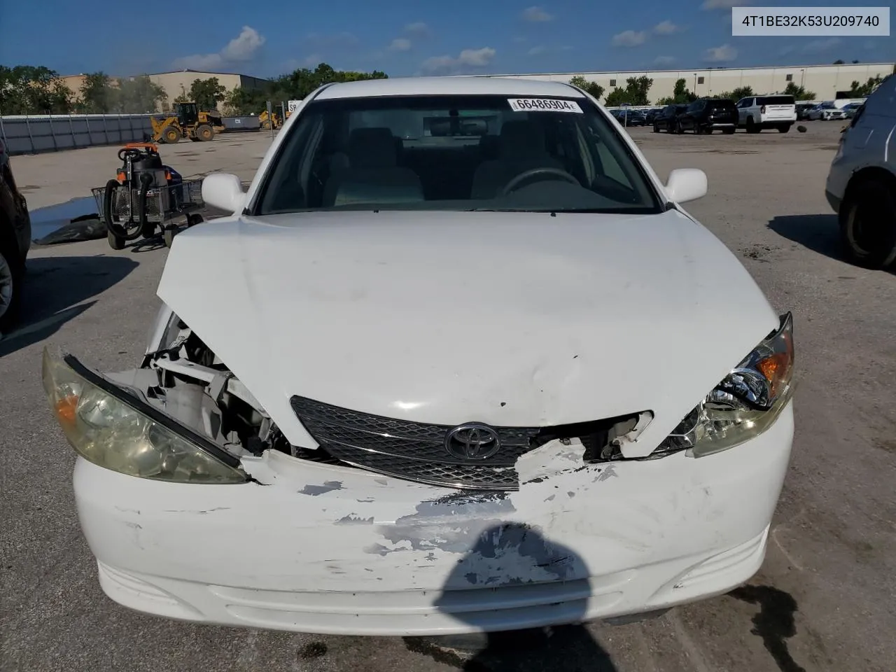 4T1BE32K53U209740 2003 Toyota Camry Le