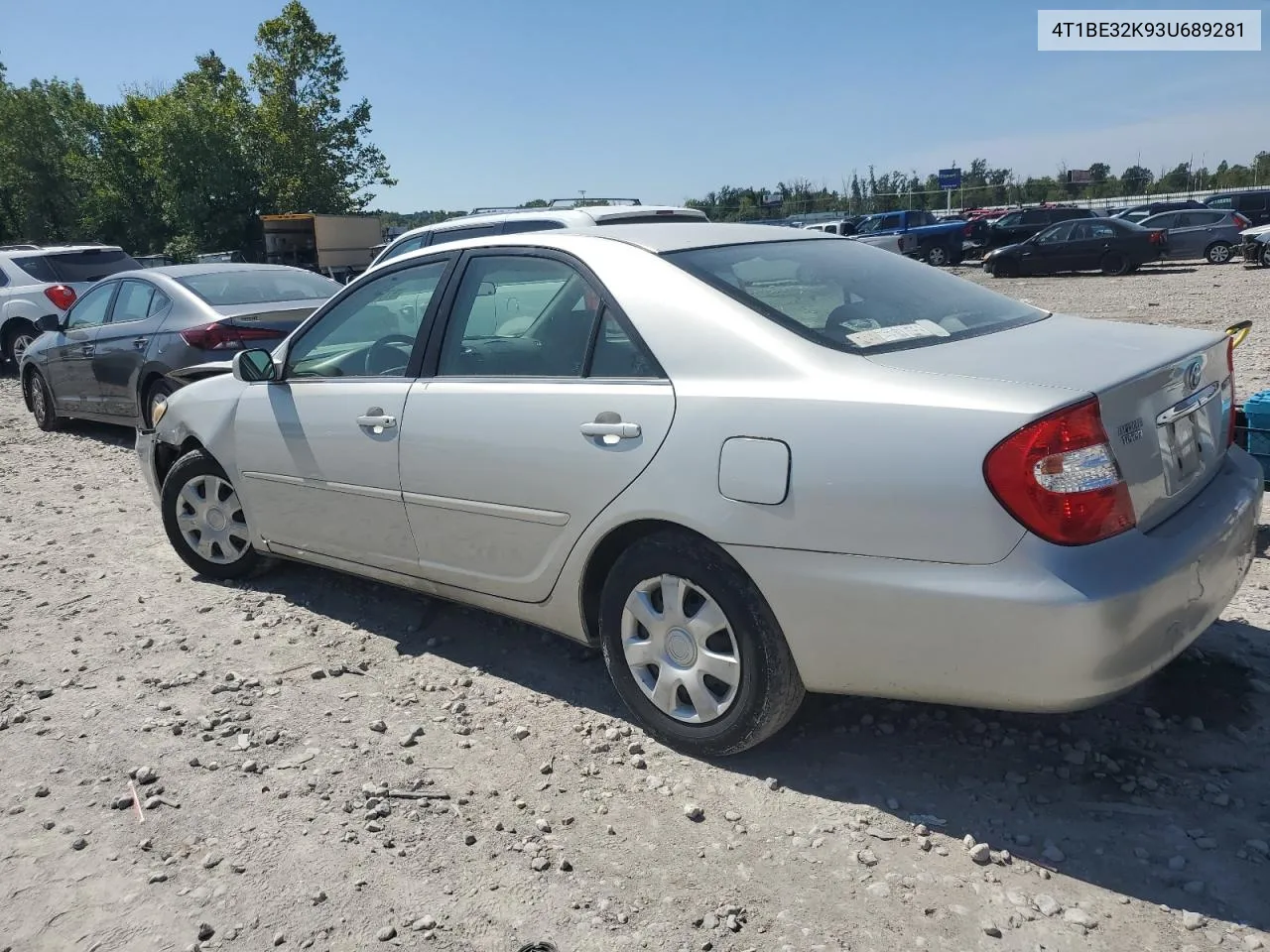 4T1BE32K93U689281 2003 Toyota Camry Le