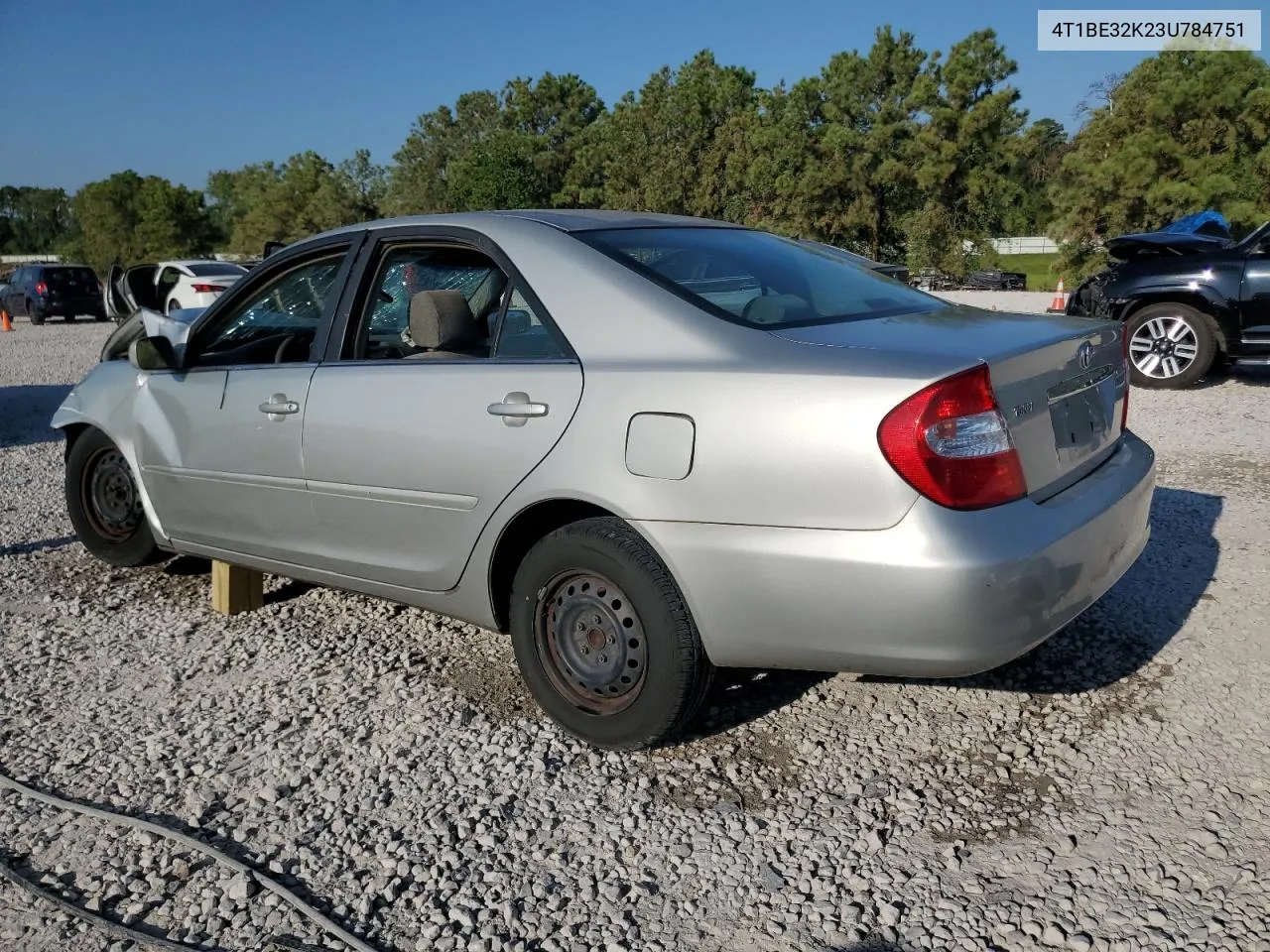 4T1BE32K23U784751 2003 Toyota Camry Le