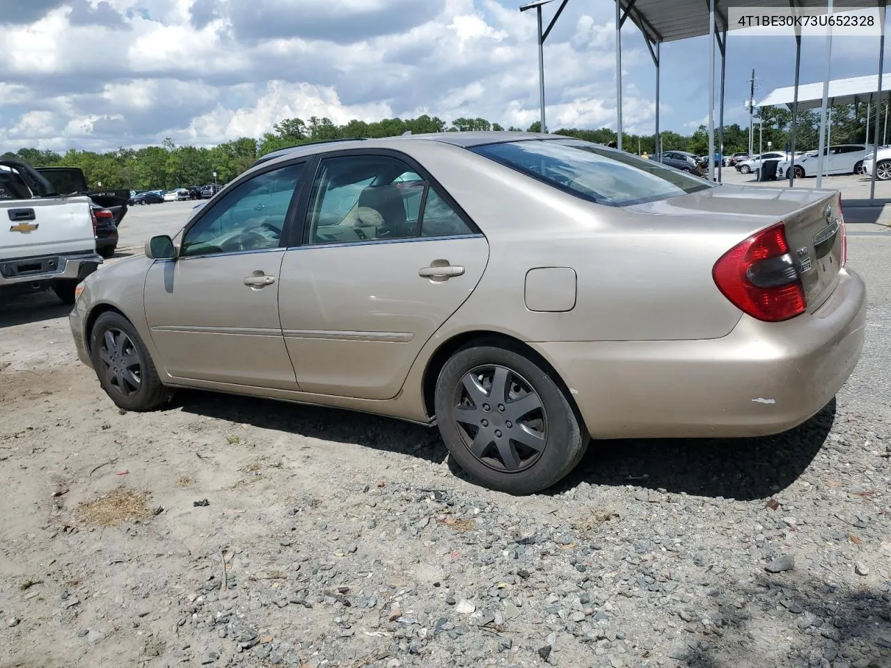 4T1BE30K73U652328 2003 Toyota Camry Le