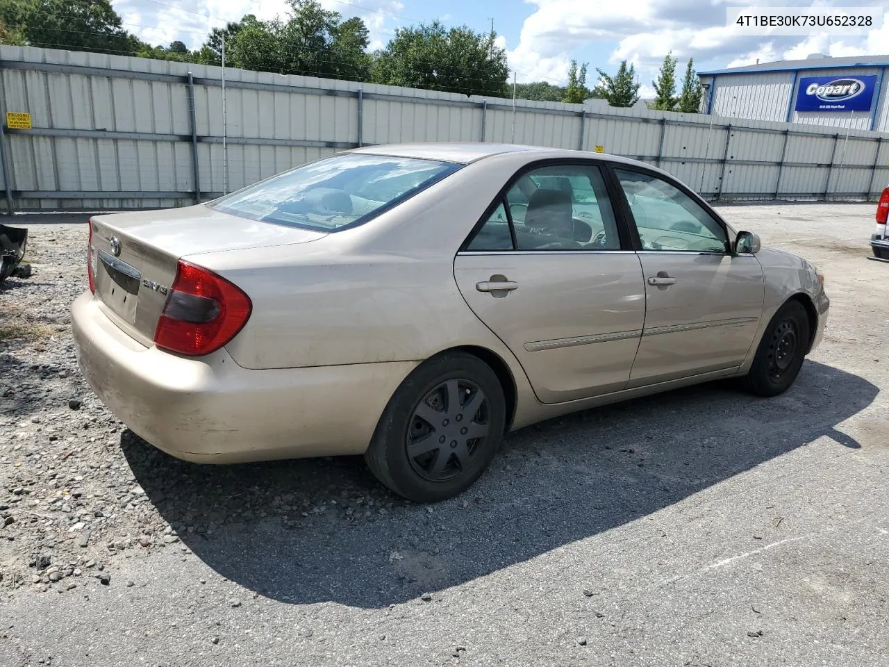 4T1BE30K73U652328 2003 Toyota Camry Le