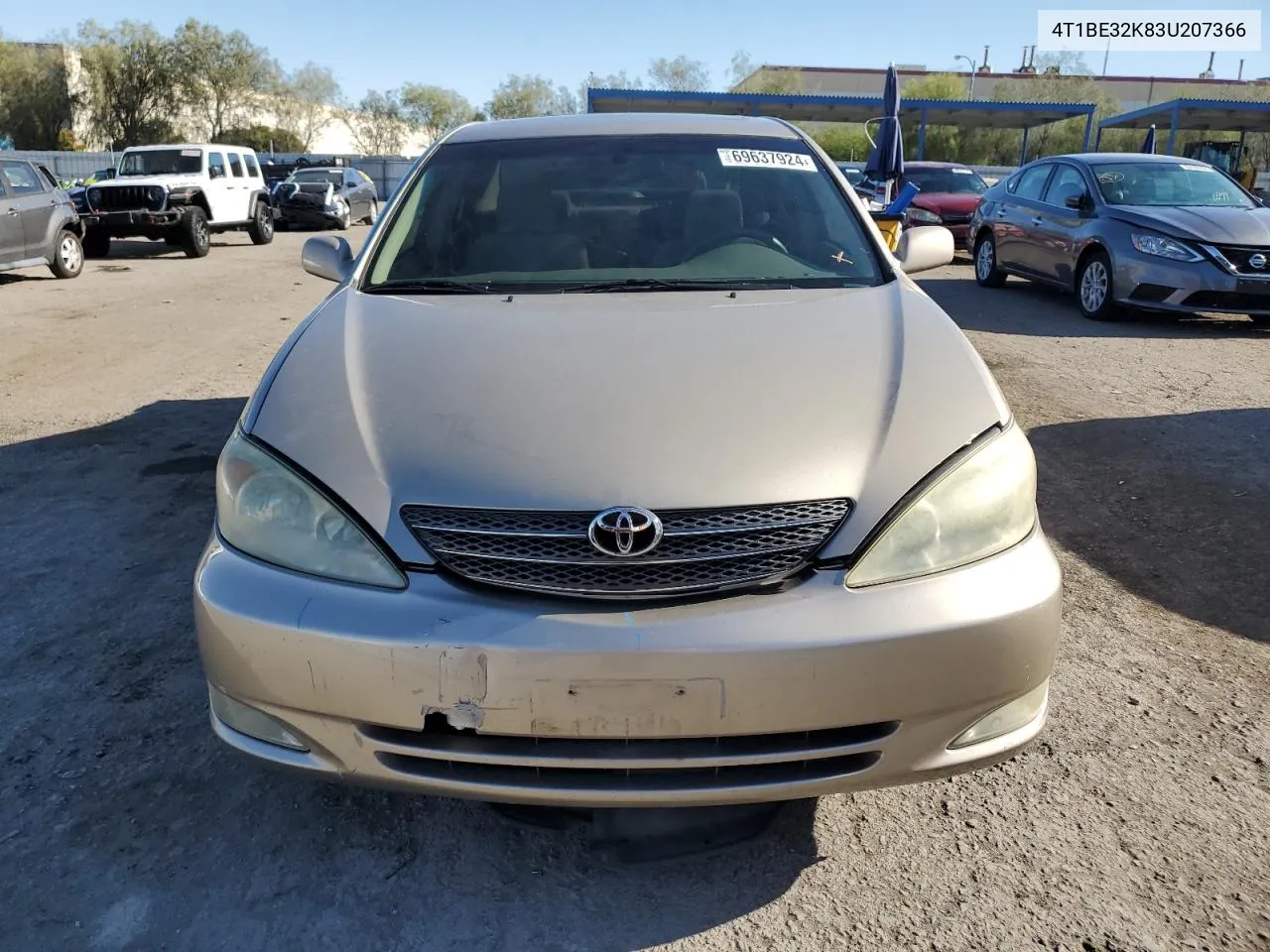 4T1BE32K83U207366 2003 Toyota Camry Le