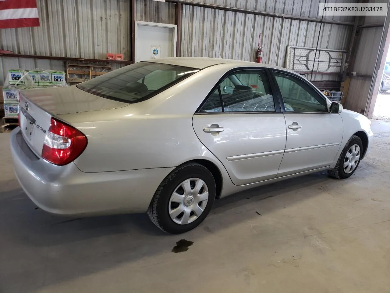 4T1BE32K83U733478 2003 Toyota Camry Le