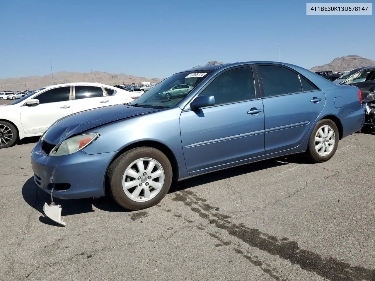 4T1BE30K13U678147 2003 Toyota Camry Le