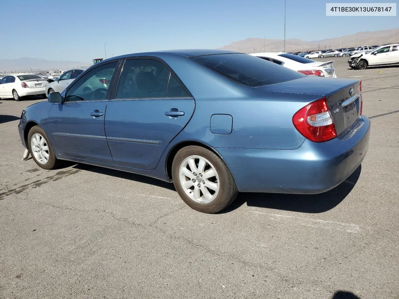 4T1BE30K13U678147 2003 Toyota Camry Le