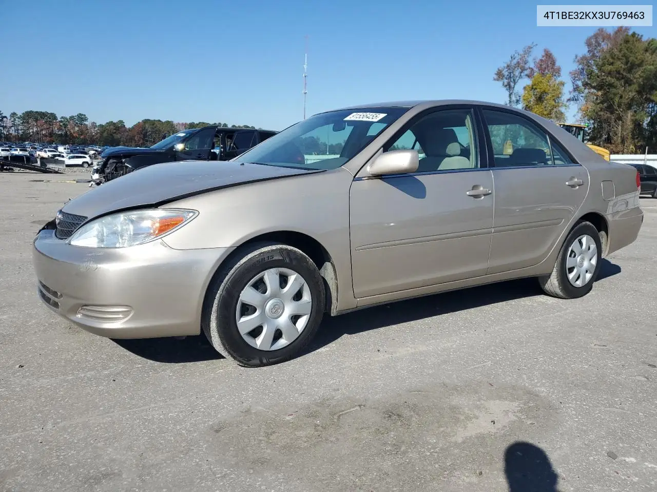 4T1BE32KX3U769463 2003 Toyota Camry Le