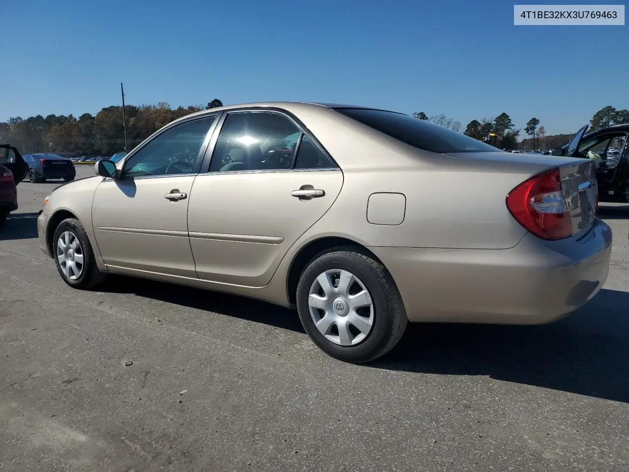 4T1BE32KX3U769463 2003 Toyota Camry Le