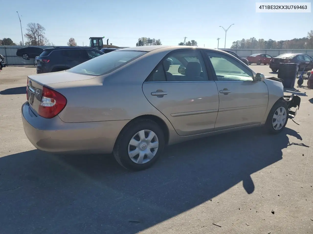 4T1BE32KX3U769463 2003 Toyota Camry Le
