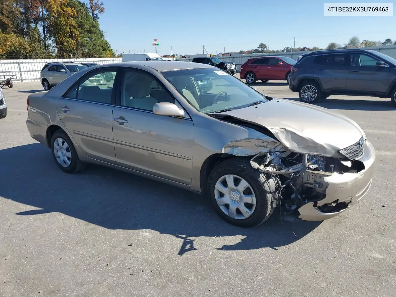 4T1BE32KX3U769463 2003 Toyota Camry Le