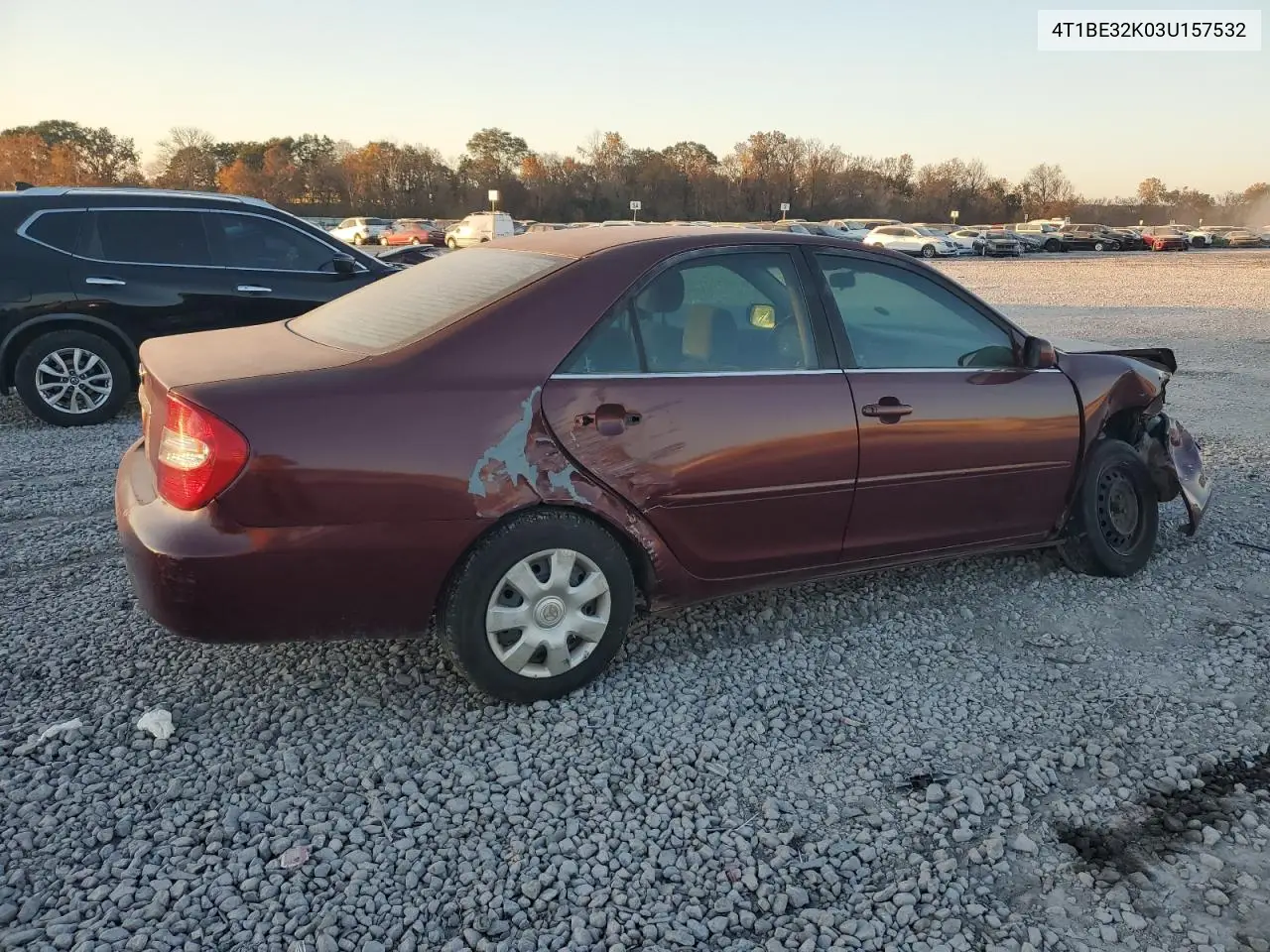4T1BE32K03U157532 2003 Toyota Camry Le