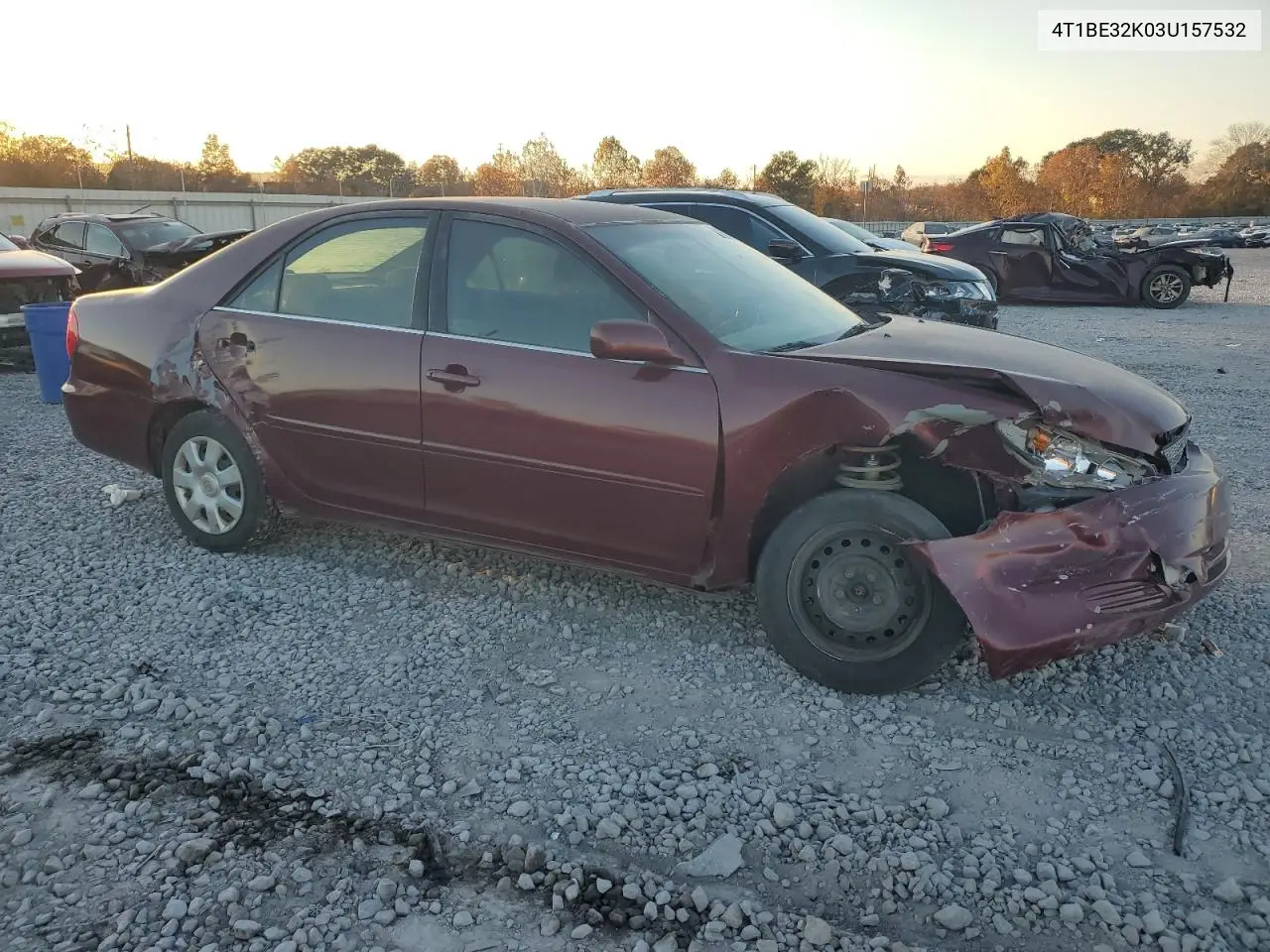 4T1BE32K03U157532 2003 Toyota Camry Le