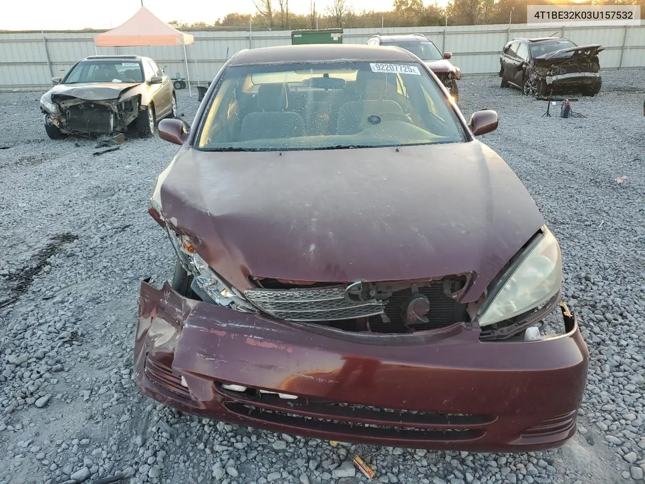 4T1BE32K03U157532 2003 Toyota Camry Le