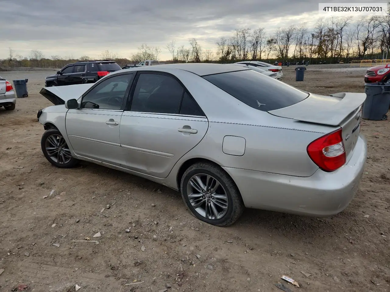 4T1BE32K13U707031 2003 Toyota Camry Le