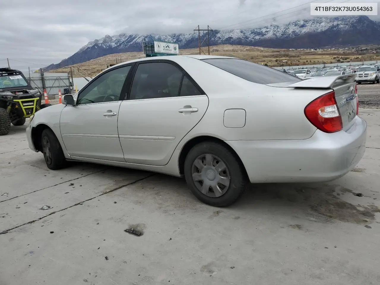 4T1BF32K73U054363 2003 Toyota Camry Le