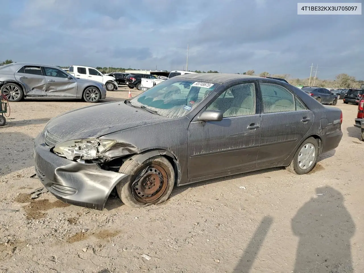 4T1BE32KX3U705097 2003 Toyota Camry Le