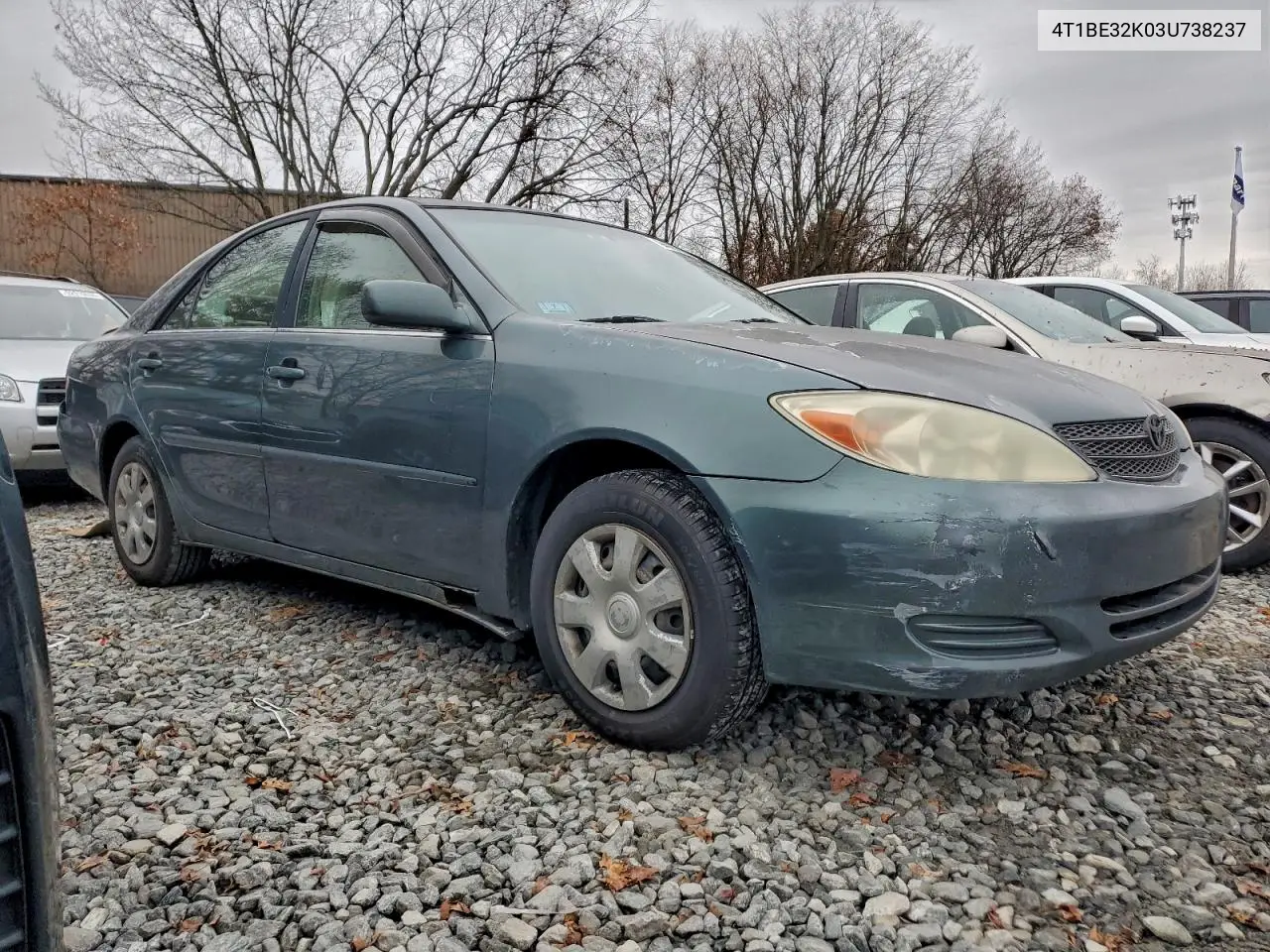 4T1BE32K03U738237 2003 Toyota Camry Le