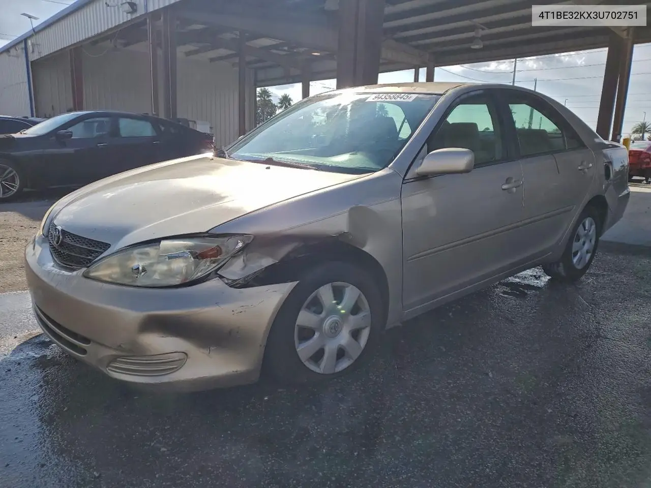 4T1BE32KX3U702751 2003 Toyota Camry Le