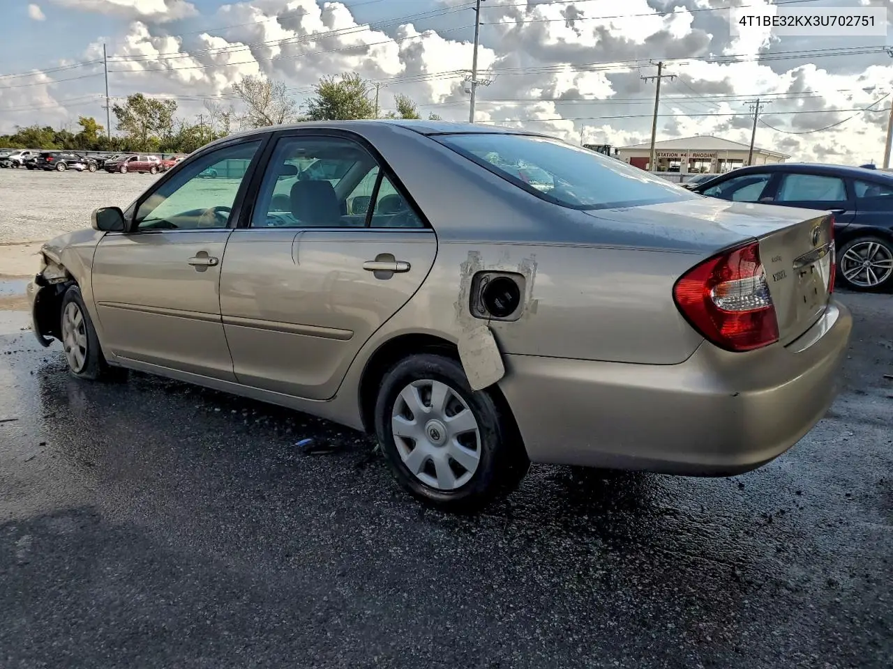 4T1BE32KX3U702751 2003 Toyota Camry Le