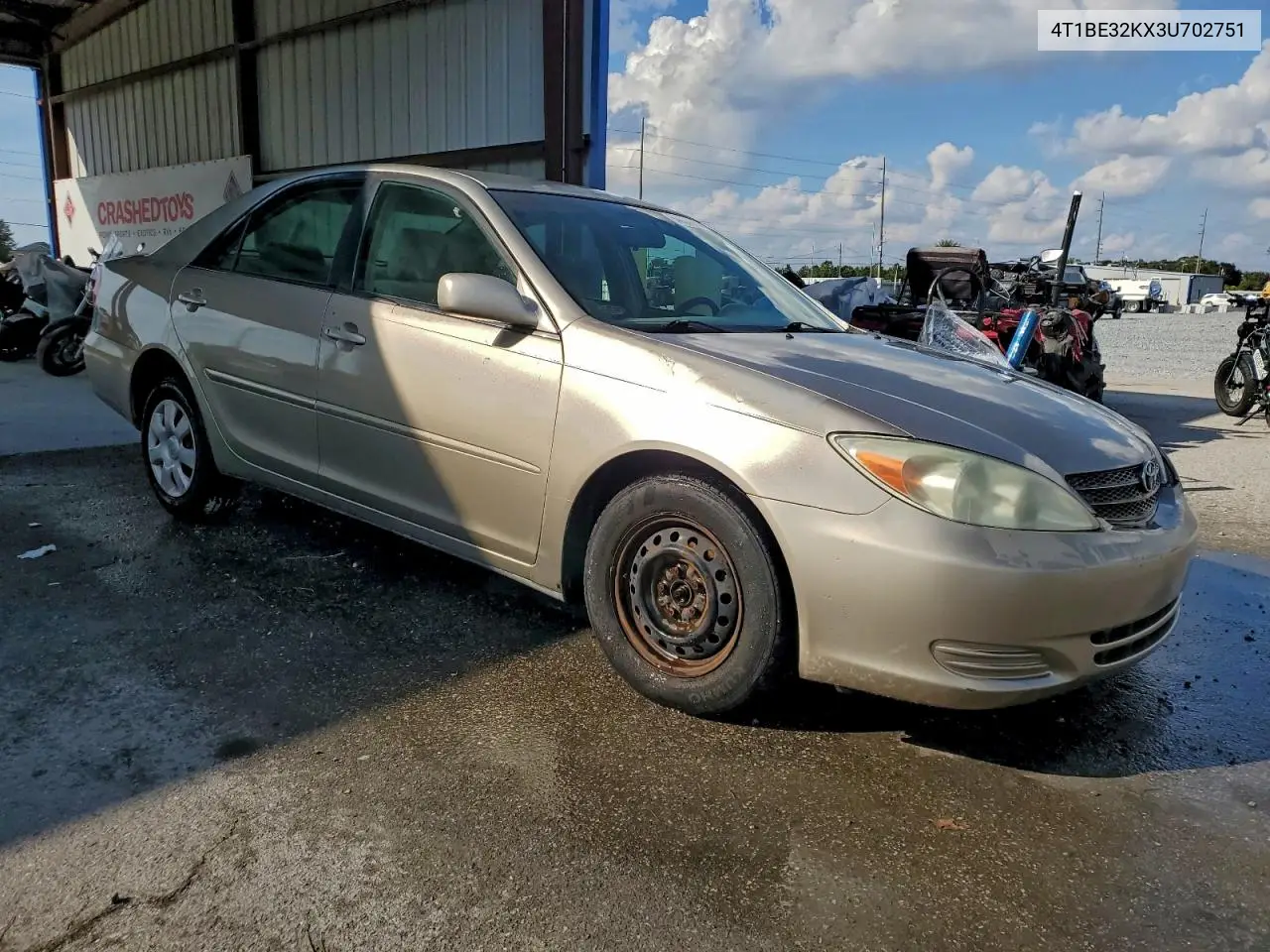 4T1BE32KX3U702751 2003 Toyota Camry Le