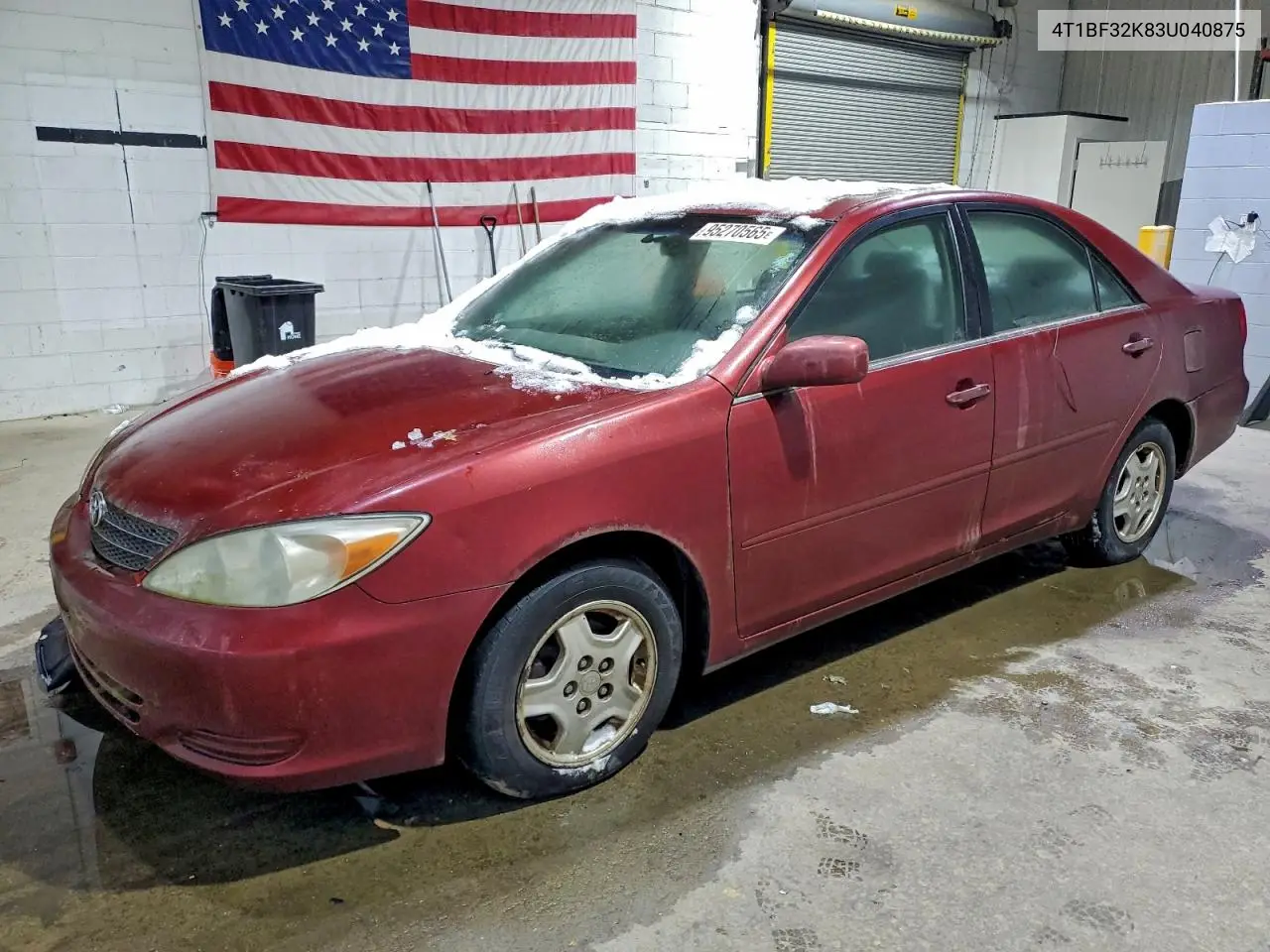 4T1BF32K83U040875 2003 Toyota Camry Le