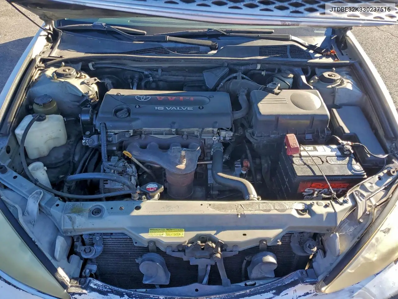 JTDBE32K330237516 2003 Toyota Camry Le
