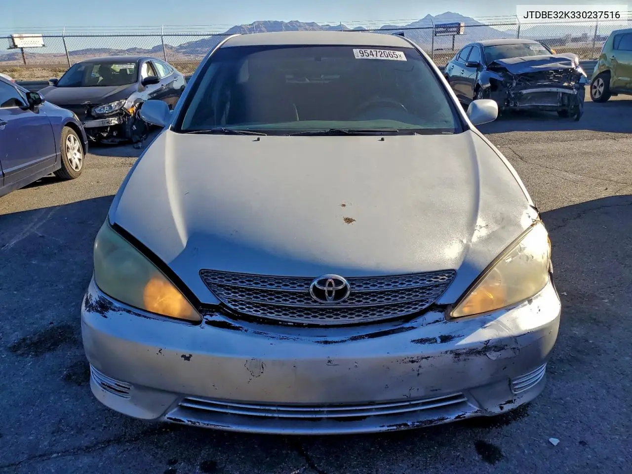 JTDBE32K330237516 2003 Toyota Camry Le
