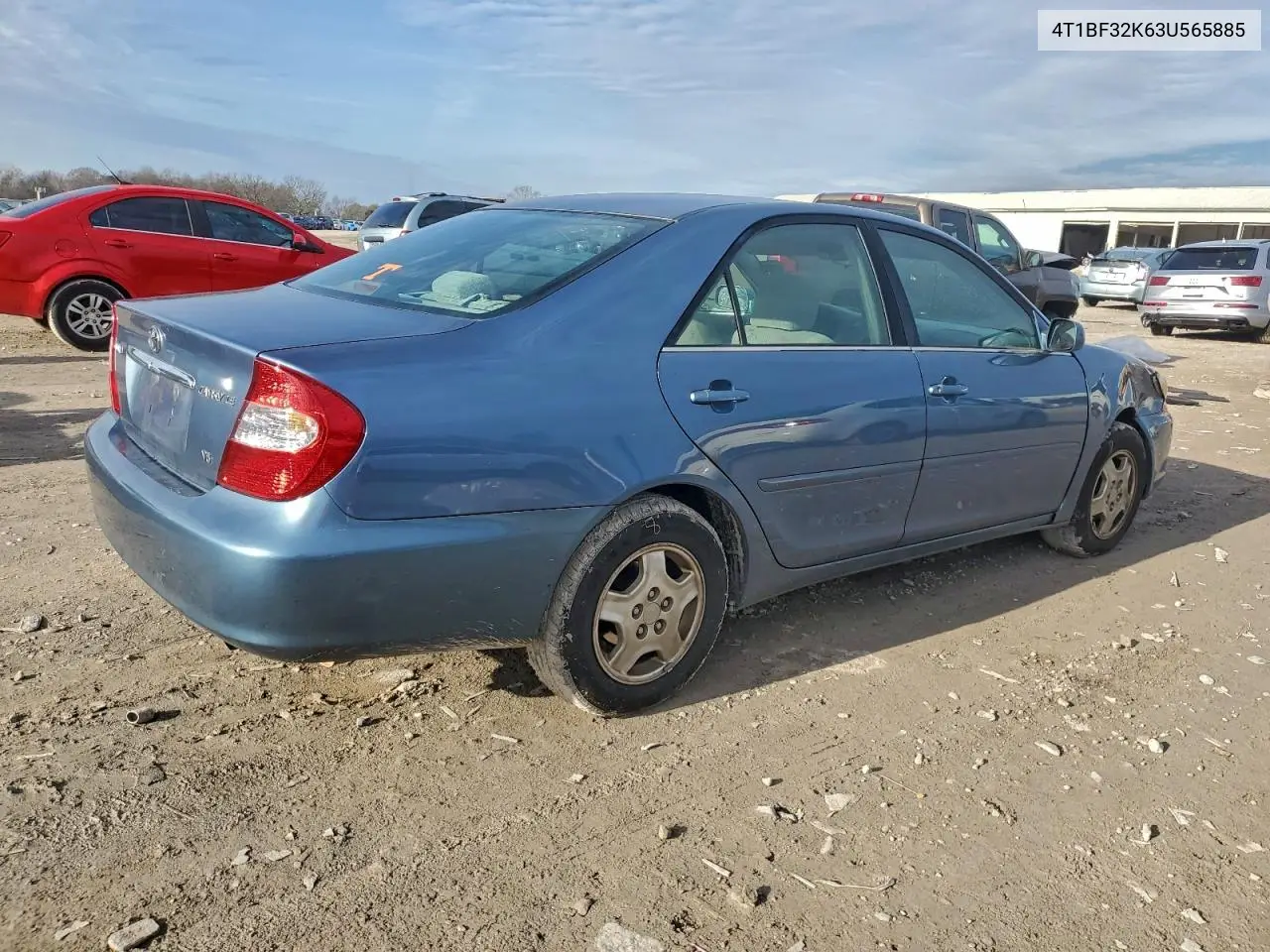 4T1BF32K63U565885 2003 Toyota Camry Le