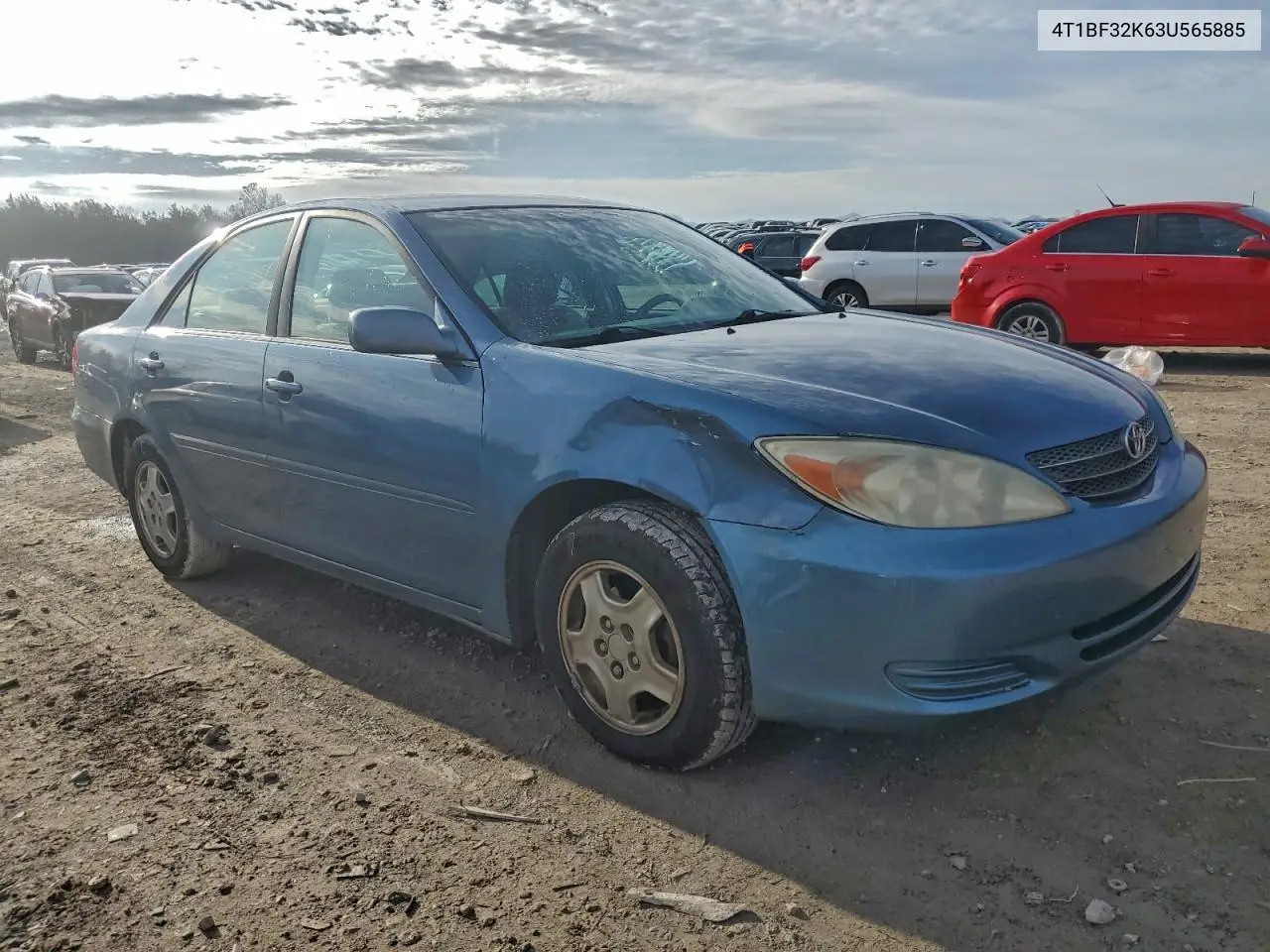 4T1BF32K63U565885 2003 Toyota Camry Le