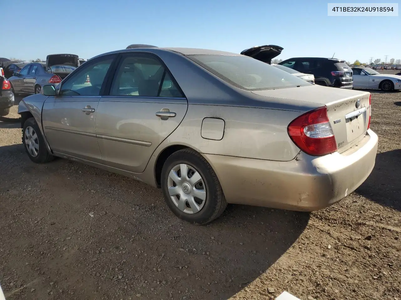 4T1BE32K24U918594 2004 Toyota Camry Le