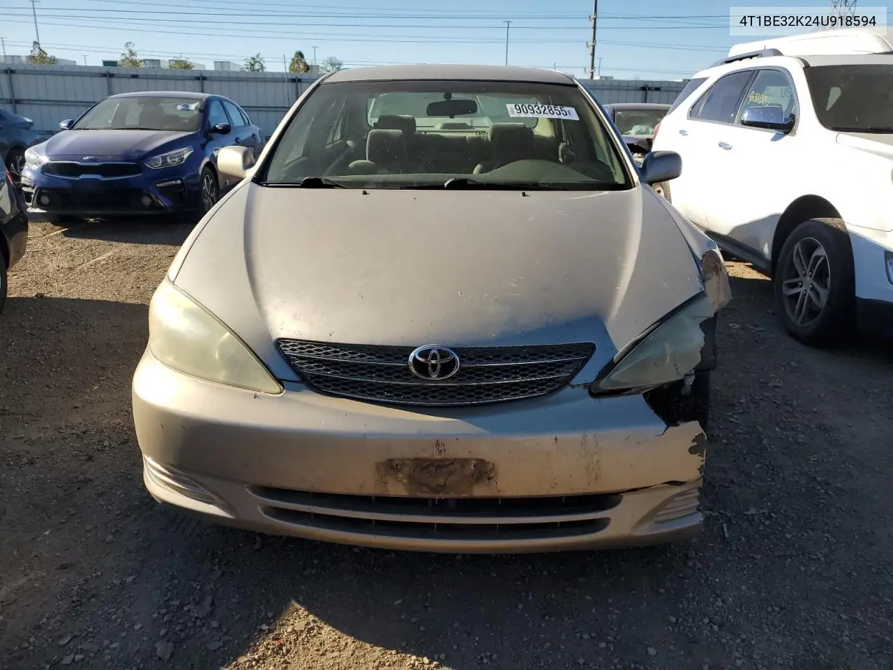 4T1BE32K24U918594 2004 Toyota Camry Le