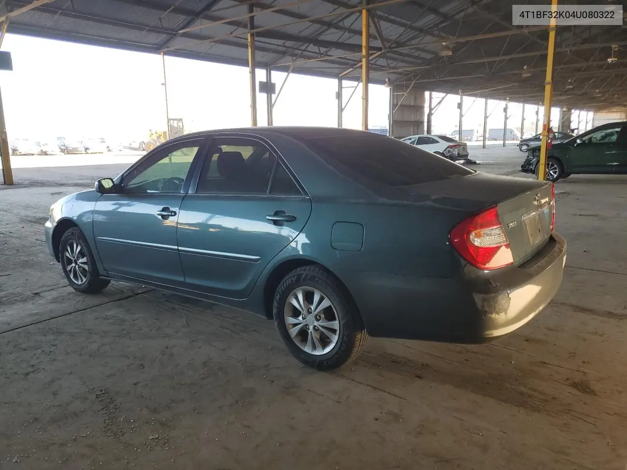 4T1BF32K04U080322 2004 Toyota Camry Le