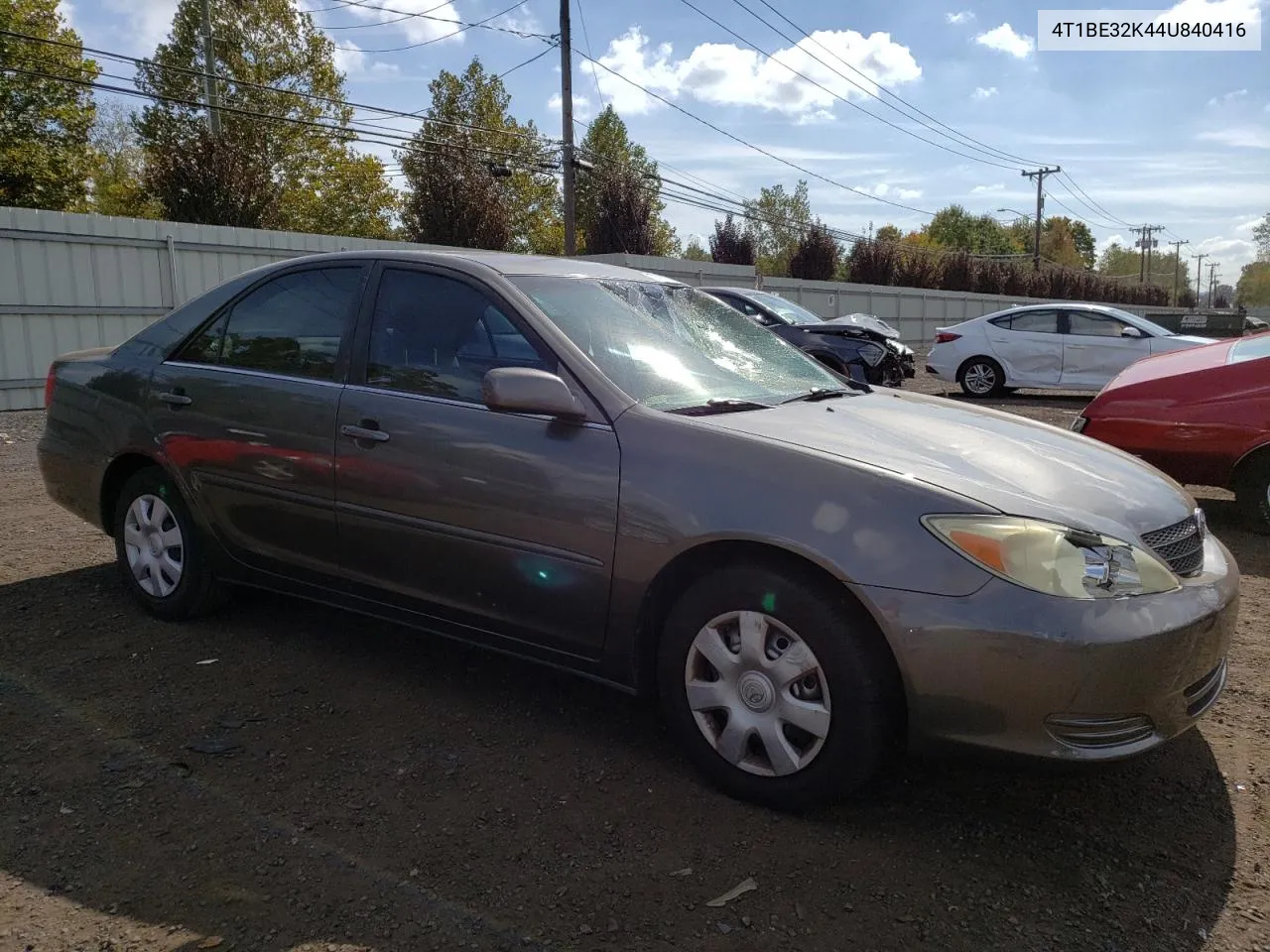 4T1BE32K44U840416 2004 Toyota Camry Le