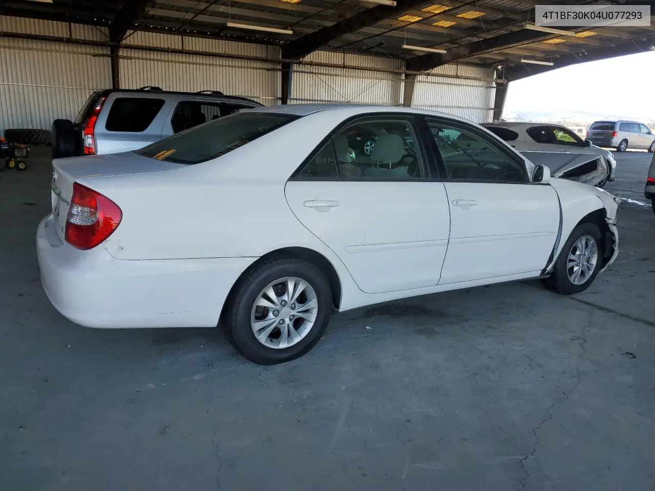 4T1BF30K04U077293 2004 Toyota Camry Le