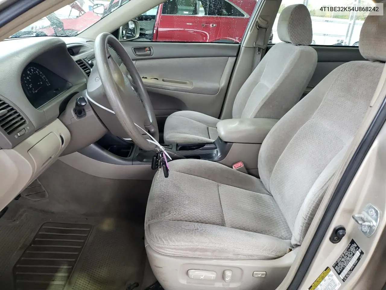 4T1BE32K54U868242 2004 Toyota Camry Le