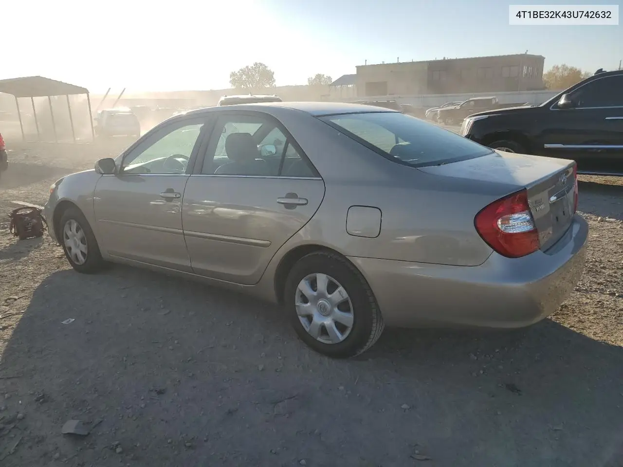 4T1BE32K43U742632 2003 Toyota Camry Le
