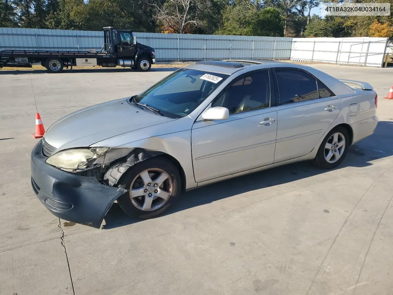 4T1BA32K04U034164 2004 Toyota Camry Se