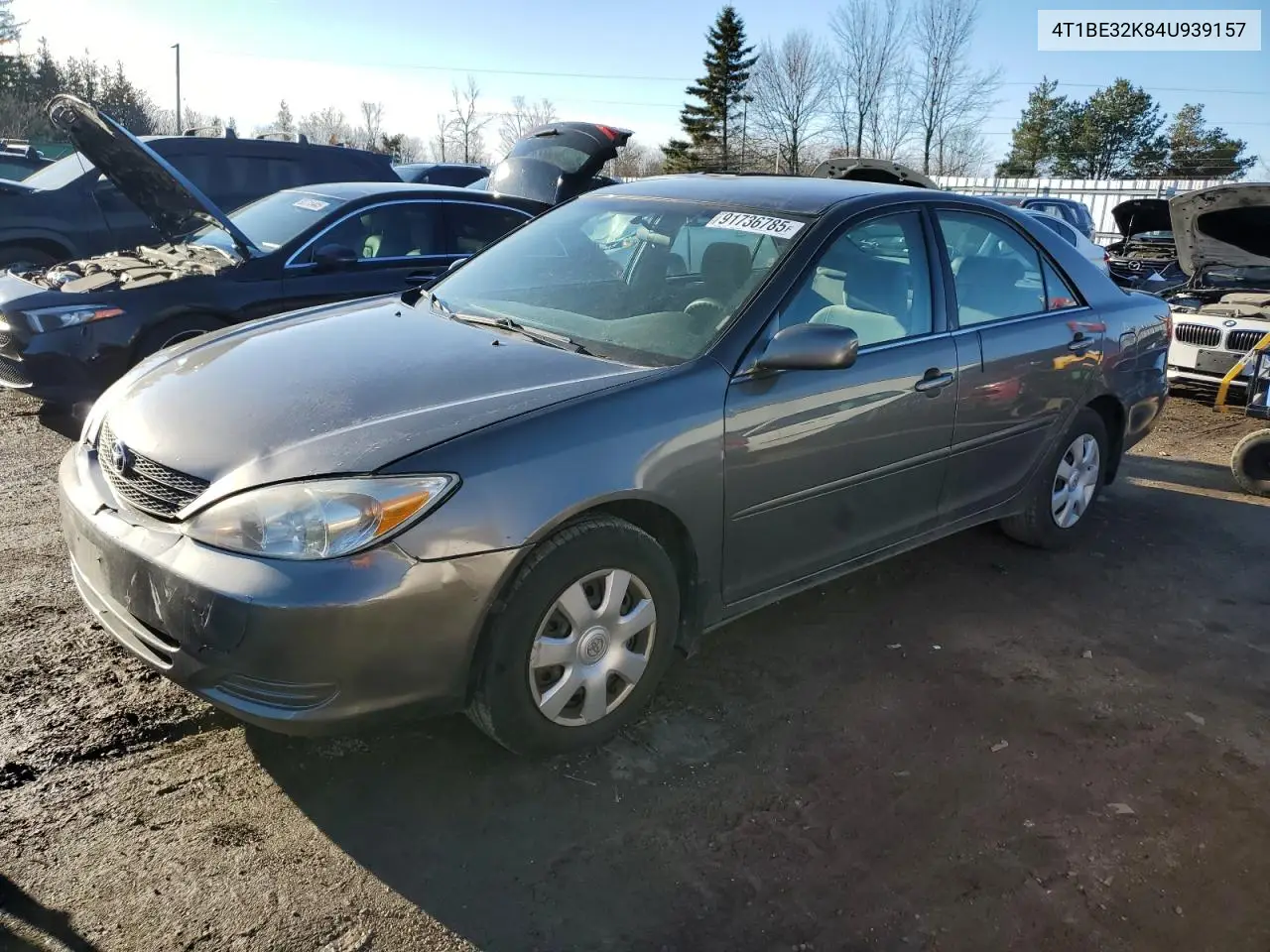 4T1BE32K84U939157 2004 Toyota Camry Le
