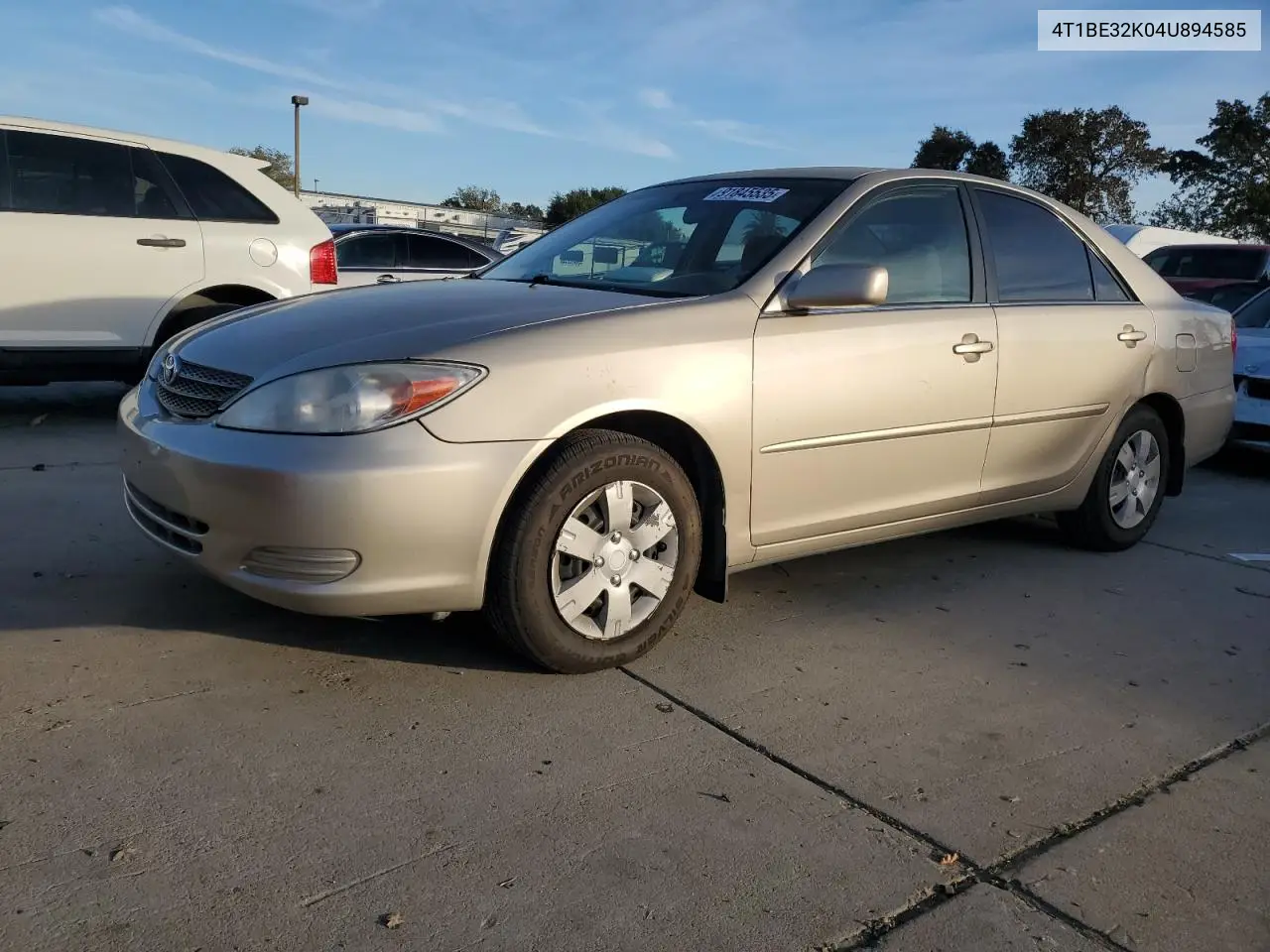 4T1BE32K04U894585 2004 Toyota Camry Le