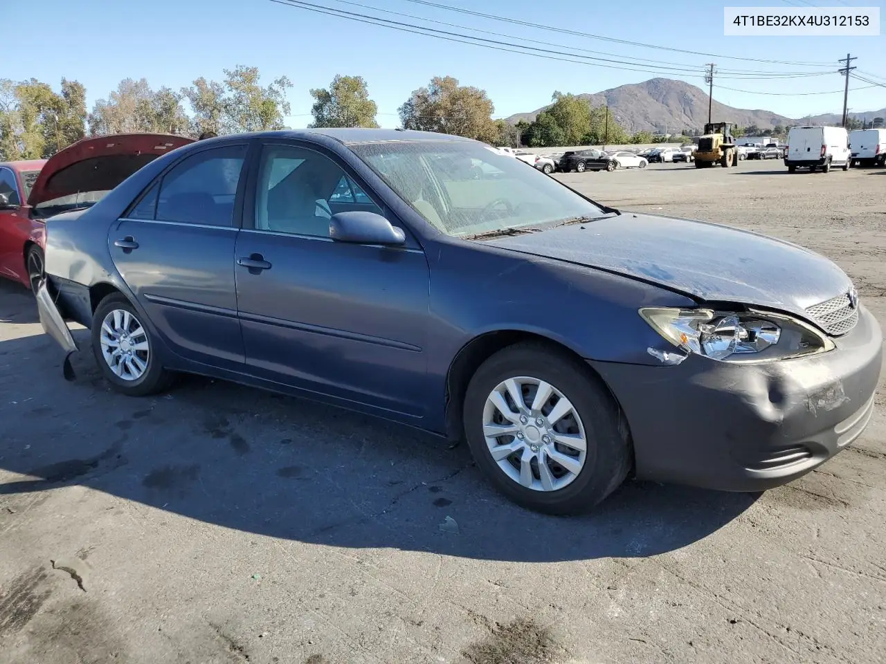 4T1BE32KX4U312153 2004 Toyota Camry Le