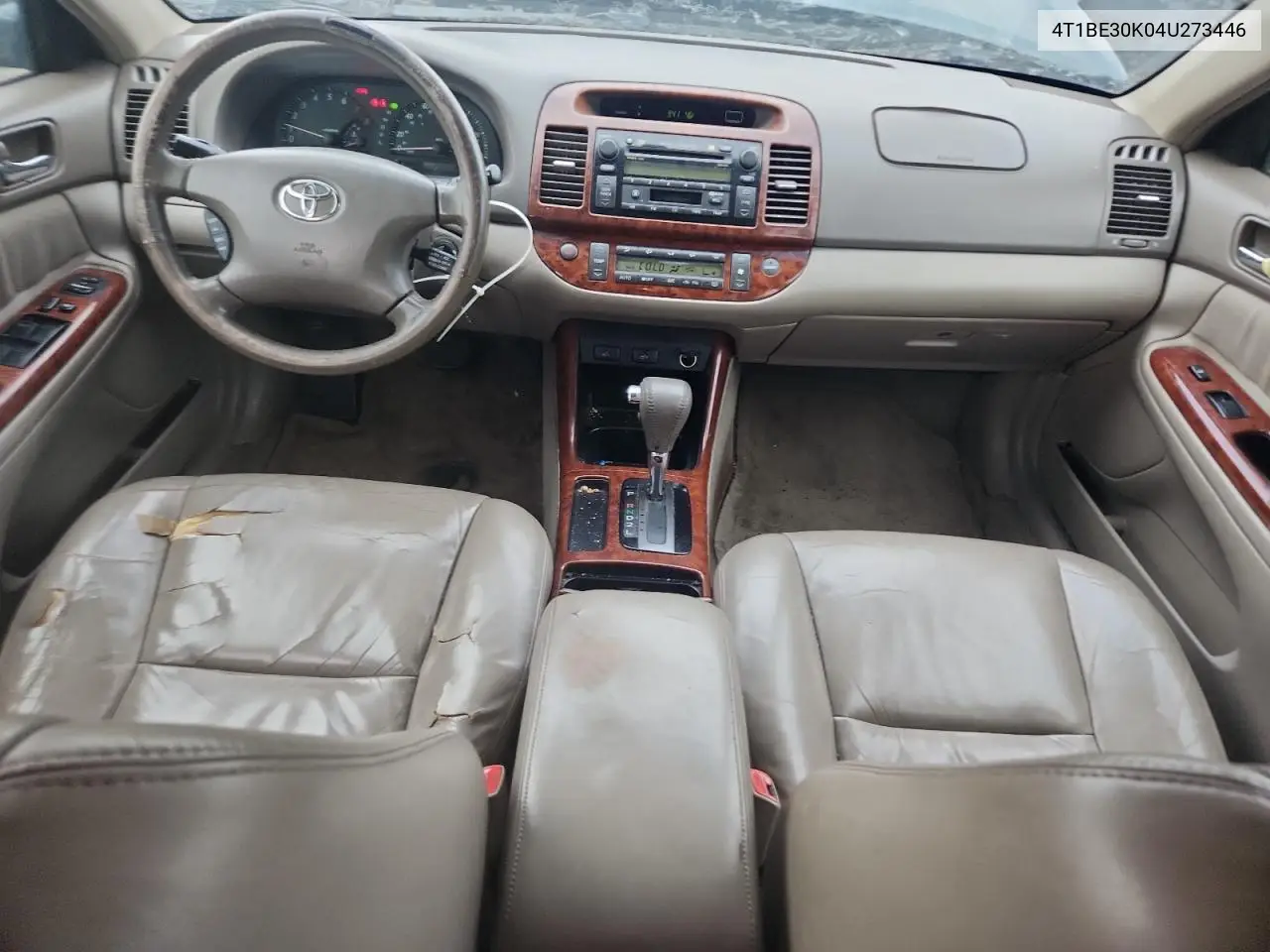 4T1BE30K04U273446 2004 Toyota Camry Le