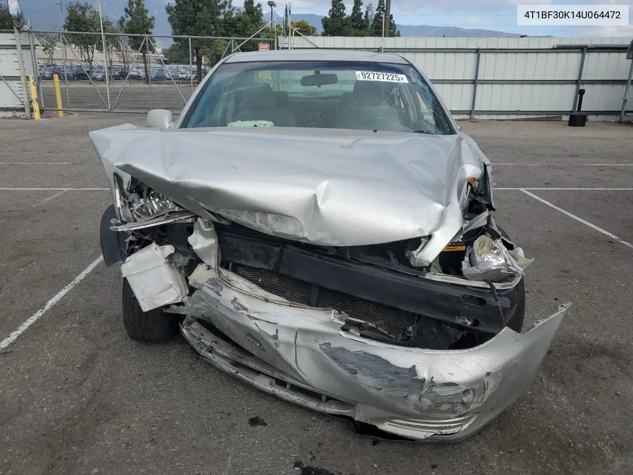 4T1BF30K14U064472 2004 Toyota Camry Le