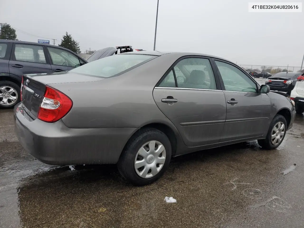 4T1BE32K04U820616 2004 Toyota Camry Le